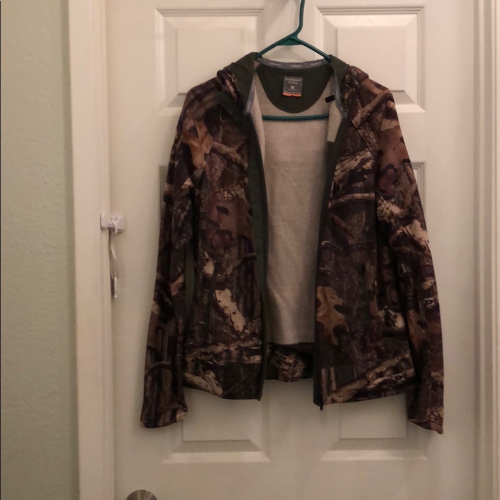 Camo Zip Up